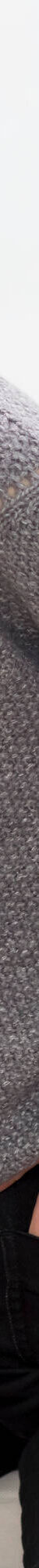 Pull col rond en maille fantaisie (gris chiné) Pull col rond en maille fantaisie (gris chiné)